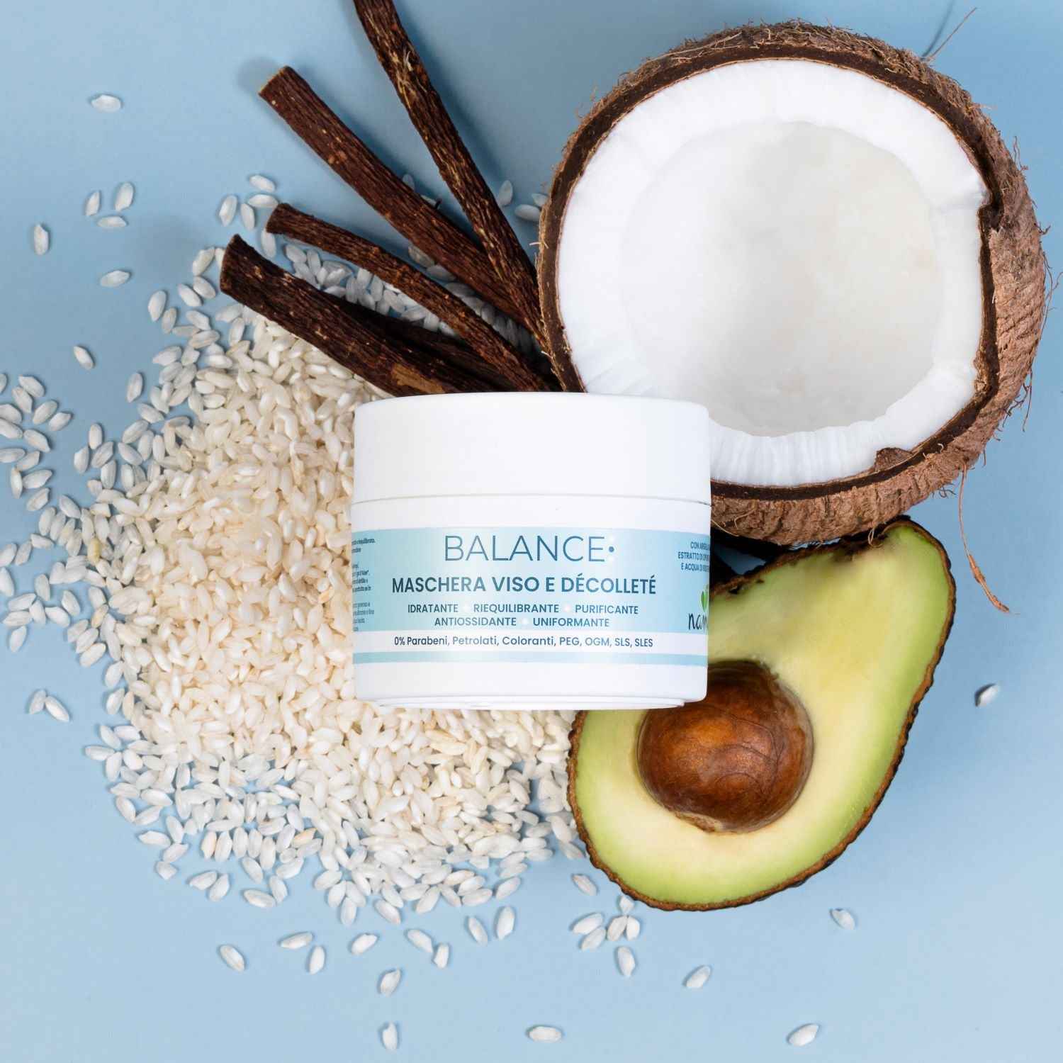 Maschera Viso e Dècolletè - BALANCE