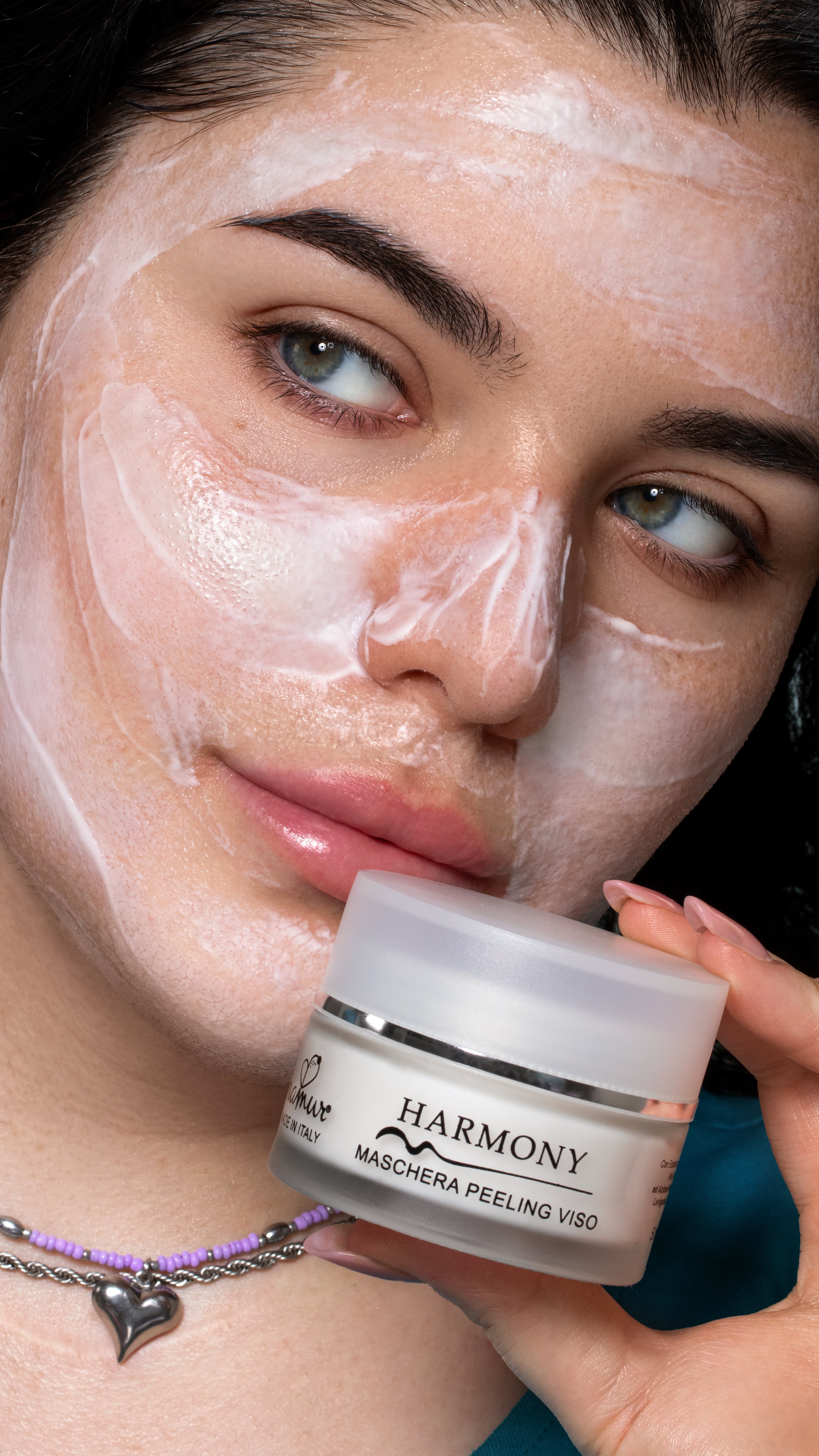 Maschera Peeling Viso per Pelli Miste - HARMONY