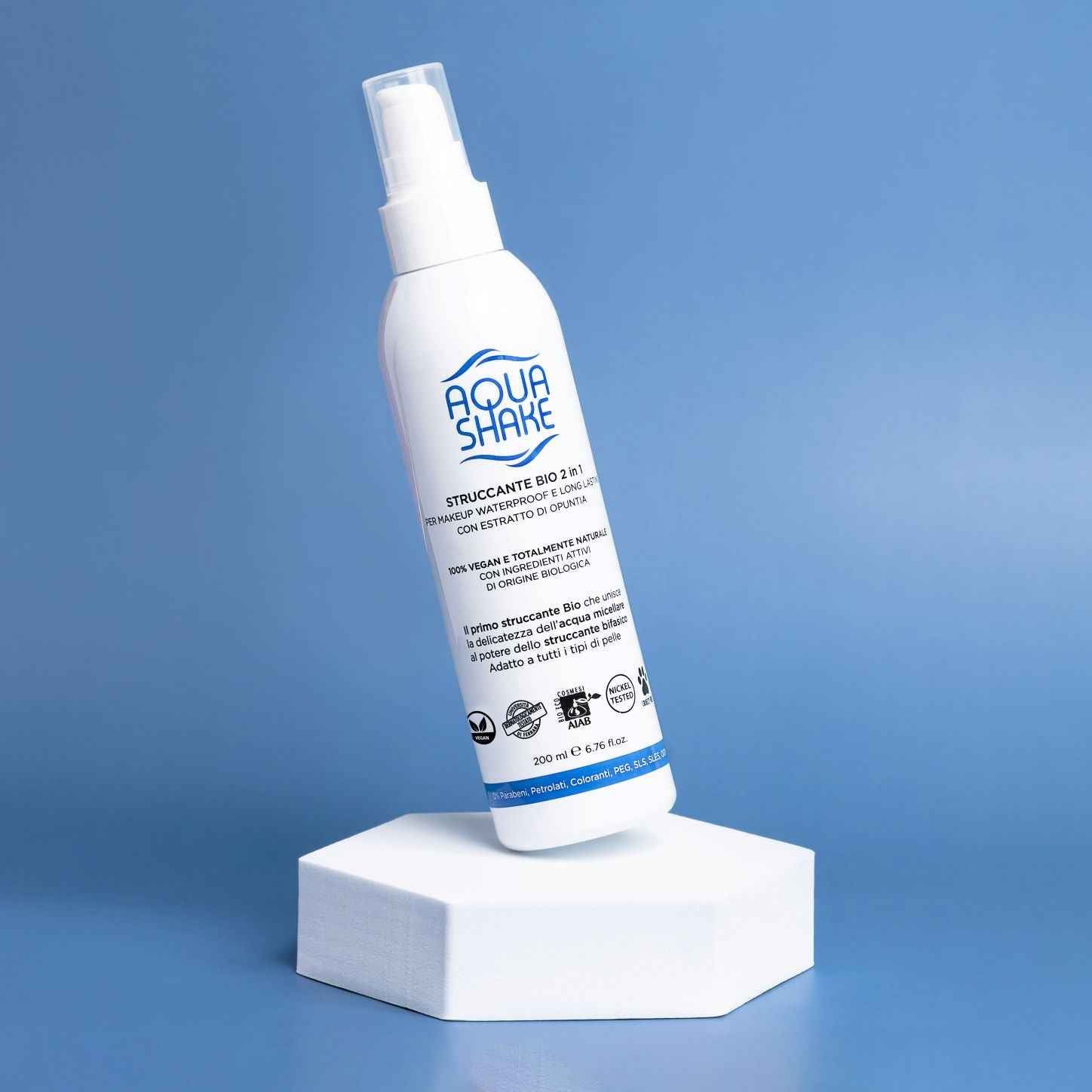 Struccante Bifasico + Acqua Micellare Naturale – Aqua Shake®